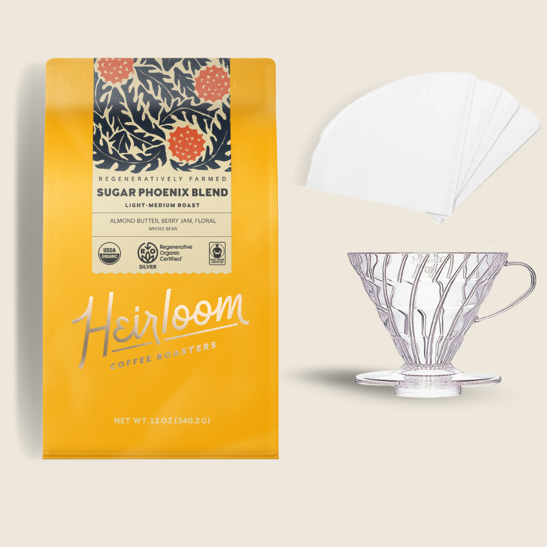 Sugar Phoenix Pourover Kit - Heirloom Coffee Roasters