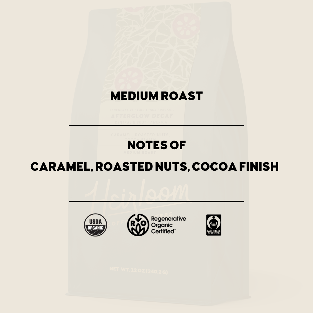 Afterglow Decaf - Heirloom Coffee Roasters