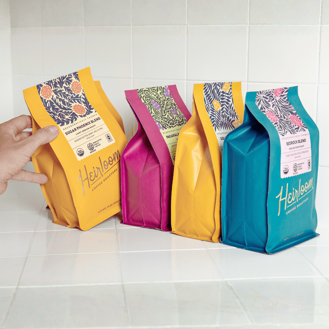 4 Pack Curated Sets - Heirloom Coffee Roasters