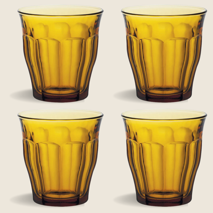 Le Picardie® Glass Hot Coffee Tumblers Set of 4