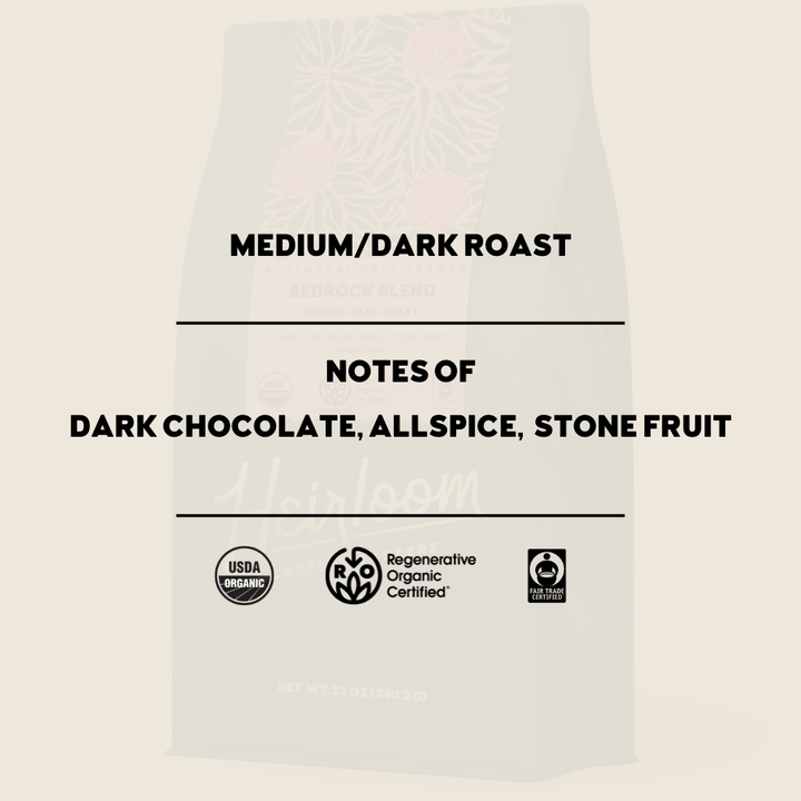 Bedrock Blend - Heirloom Coffee Roasters