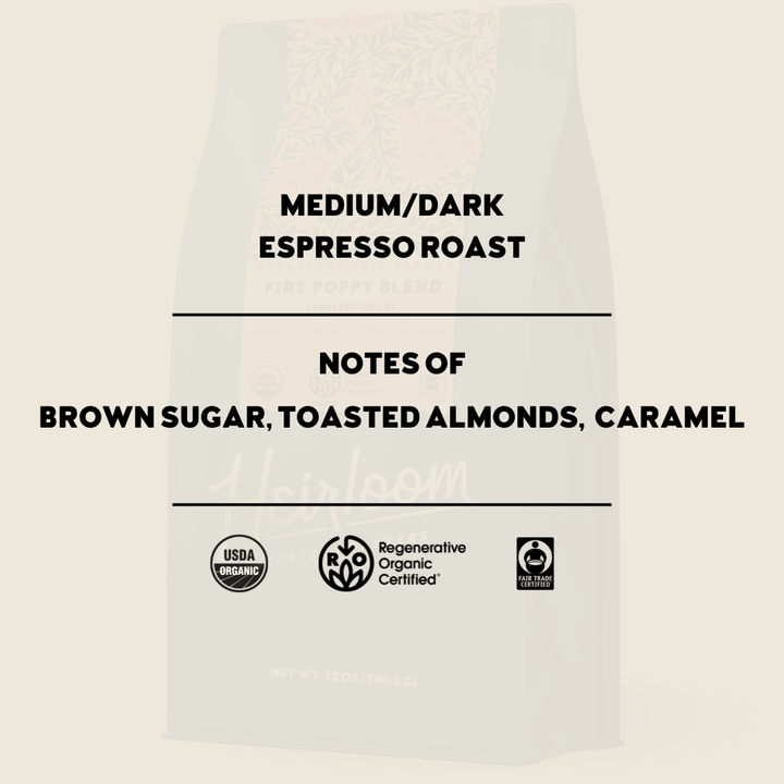Fire Poppy Espresso - Heirloom Coffee Roasters