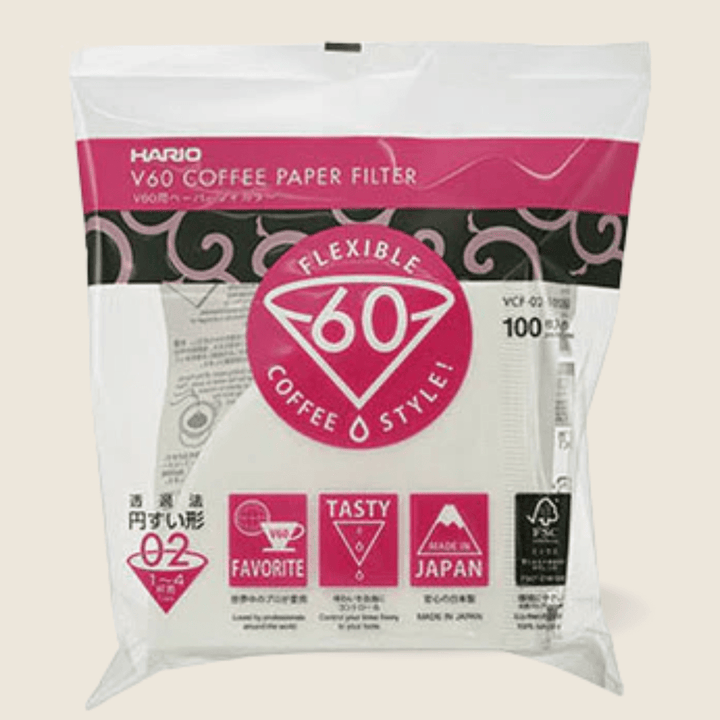Hario 02 V60 Filters - Heirloom Coffee Roasters