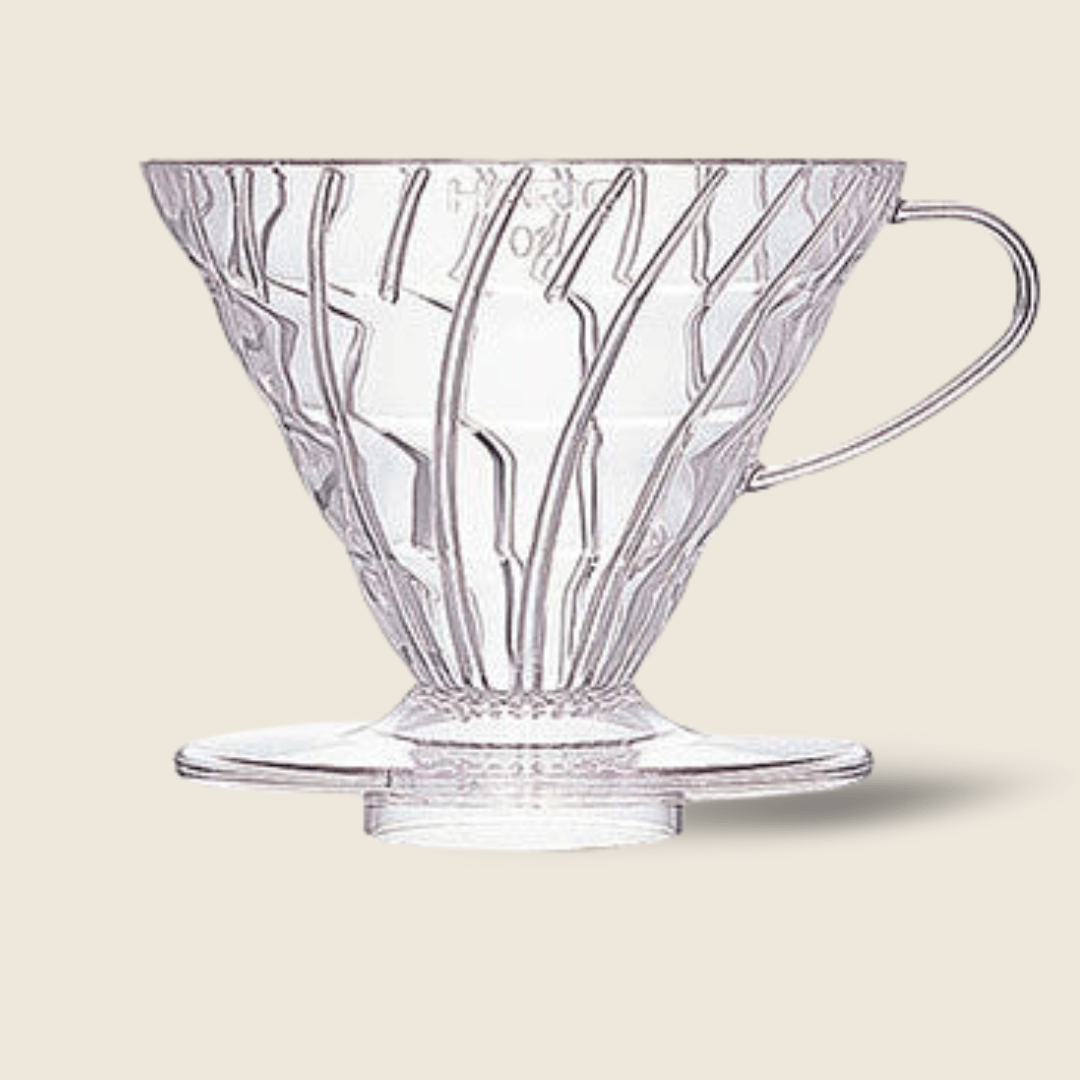 Hario V60 Brewer Clear - Heirloom Coffee Roasters