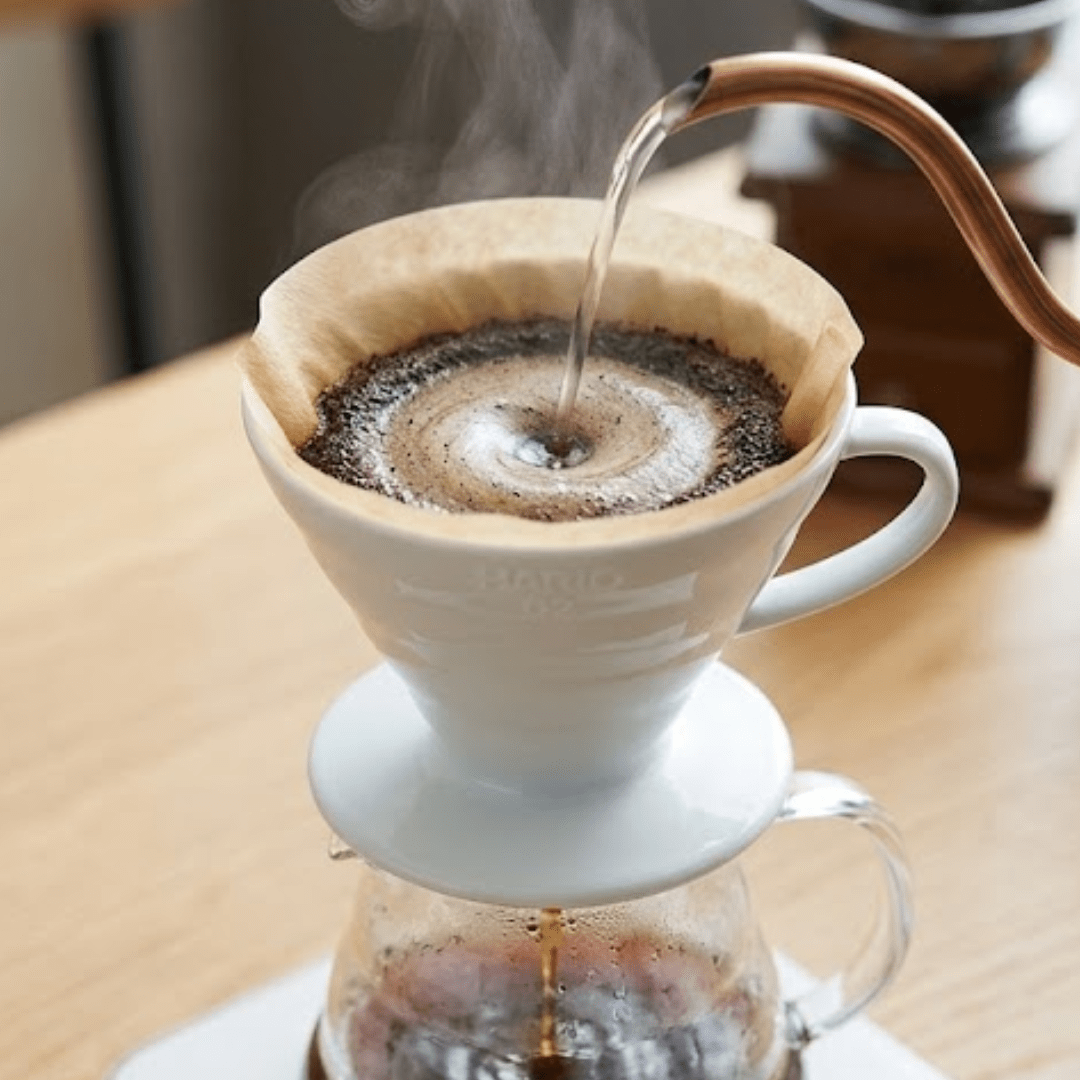 Hario V60 Porcelain Pour - Over Starter Kit - Heirloom Coffee Roasters