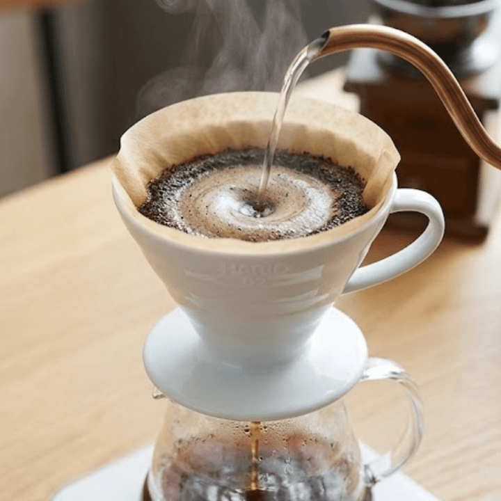 Hario V60 Porcelain Pour - Over Starter Kit - Heirloom Coffee Roasters