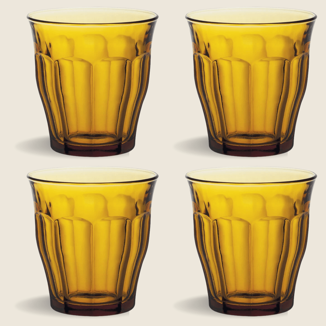 Le Picardie® Glass Hot Coffee Tumblers Set of 4 - Heirloom Coffee Roasters