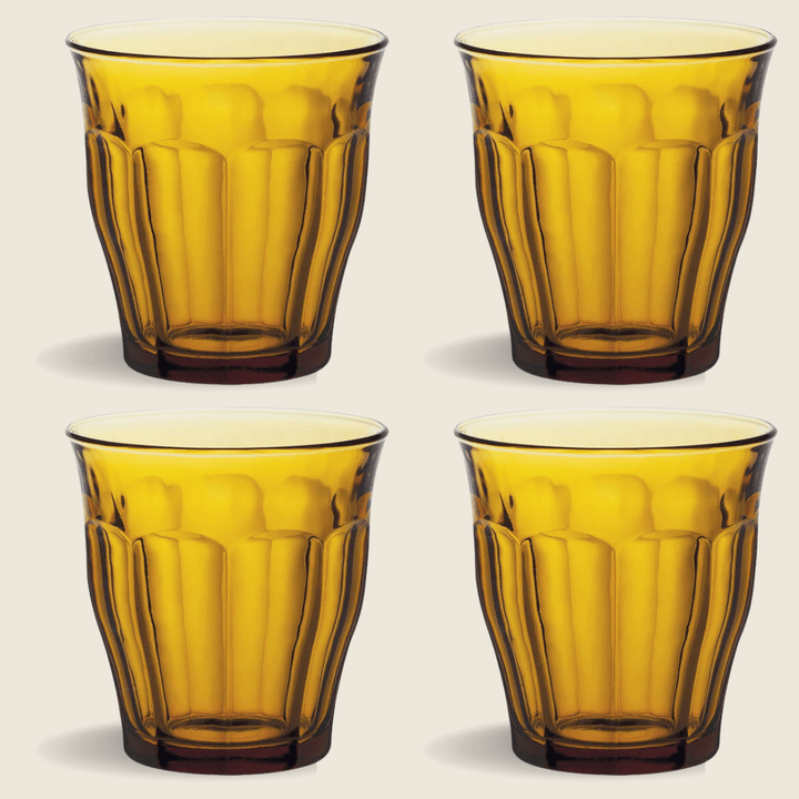 Le Picardie® Glass Hot Coffee Tumblers Set of 4 - Heirloom Coffee Roasters