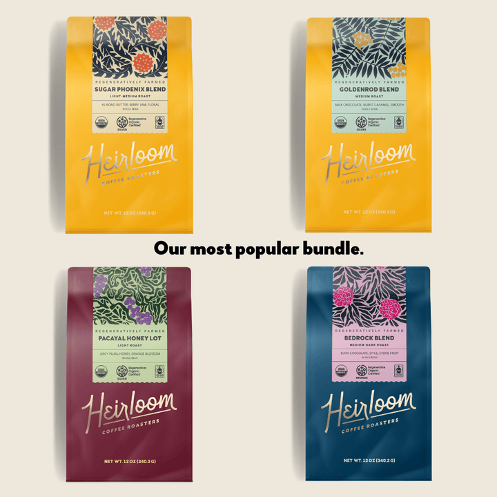 Most Popular Set - Heirloom Coffee Roasters