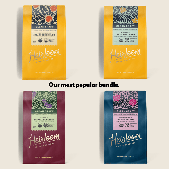 Most Popular Set - Heirloom Coffee Roasters