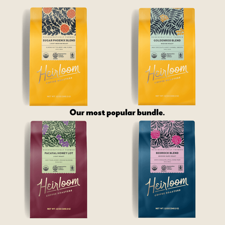 Most Popular Set - Heirloom Coffee Roasters