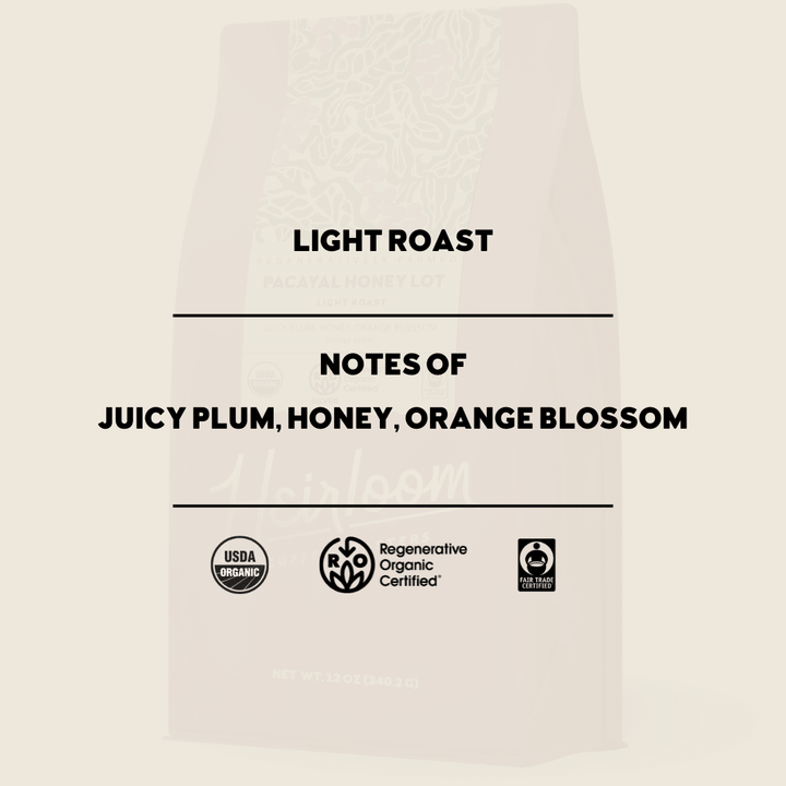 Pacayal Honey Lot - Heirloom Coffee Roasters