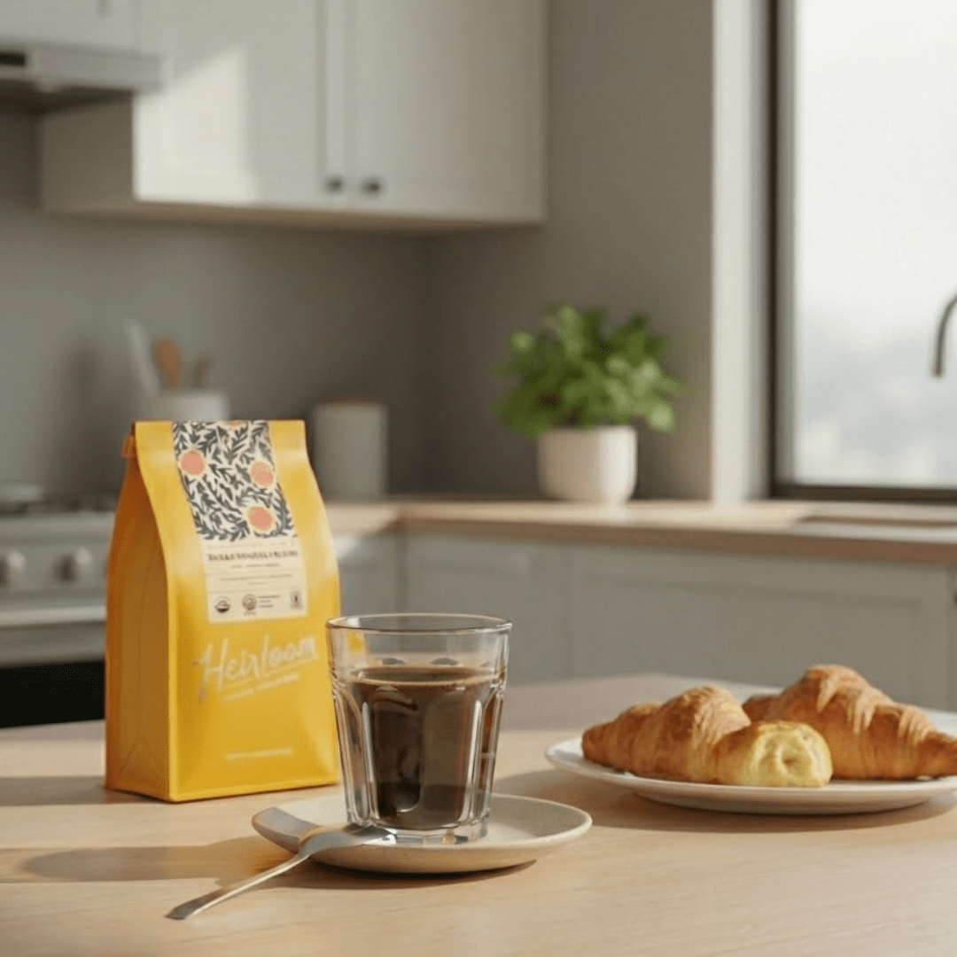 Provence® Glass Hot Coffee Tumblers Set of 2 - Heirloom Coffee Roasters