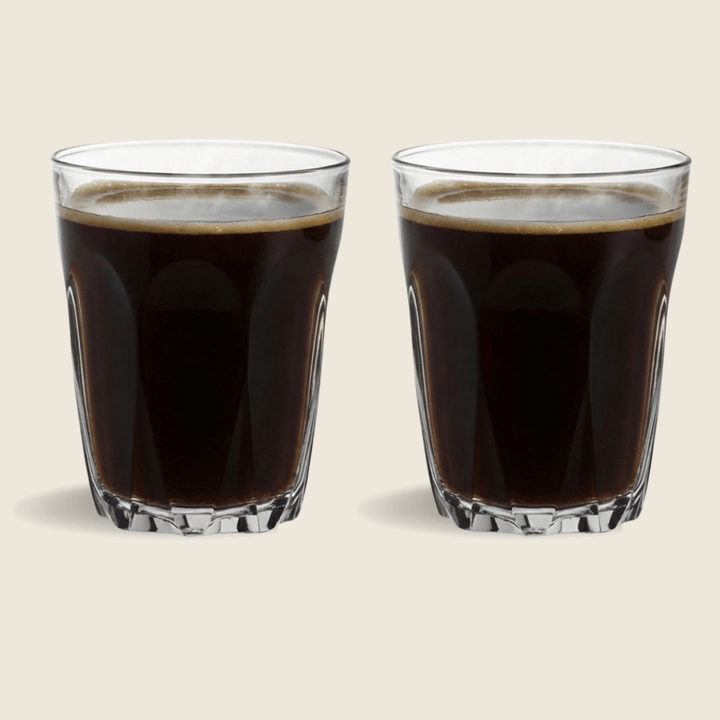 Provence® Glass Hot Coffee Tumblers Set of 2 - Heirloom Coffee Roasters