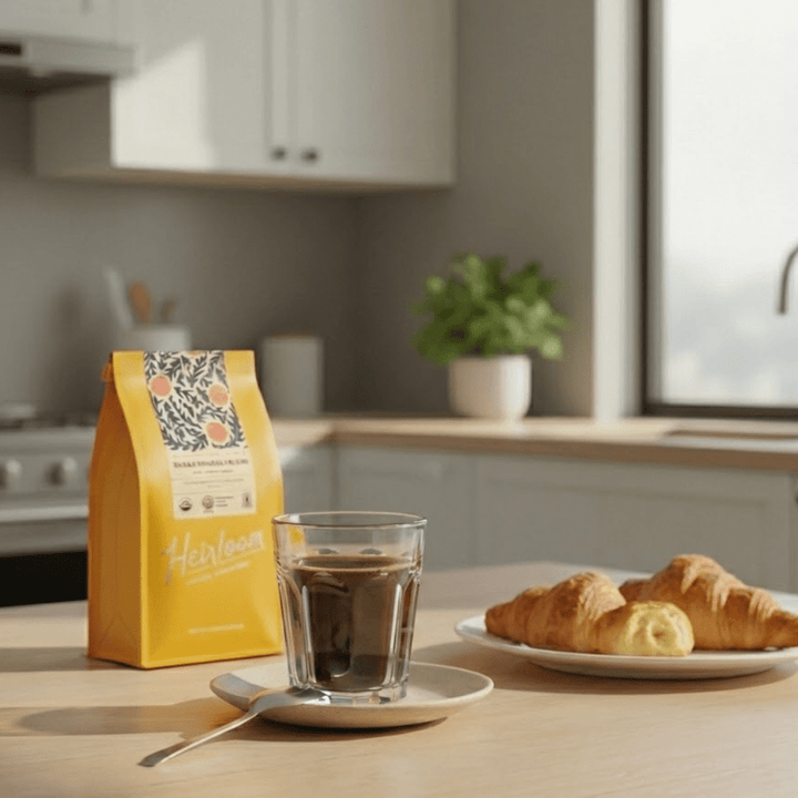 Provence® Glass Hot Coffee Tumblers Set of 4 - Heirloom Coffee Roasters